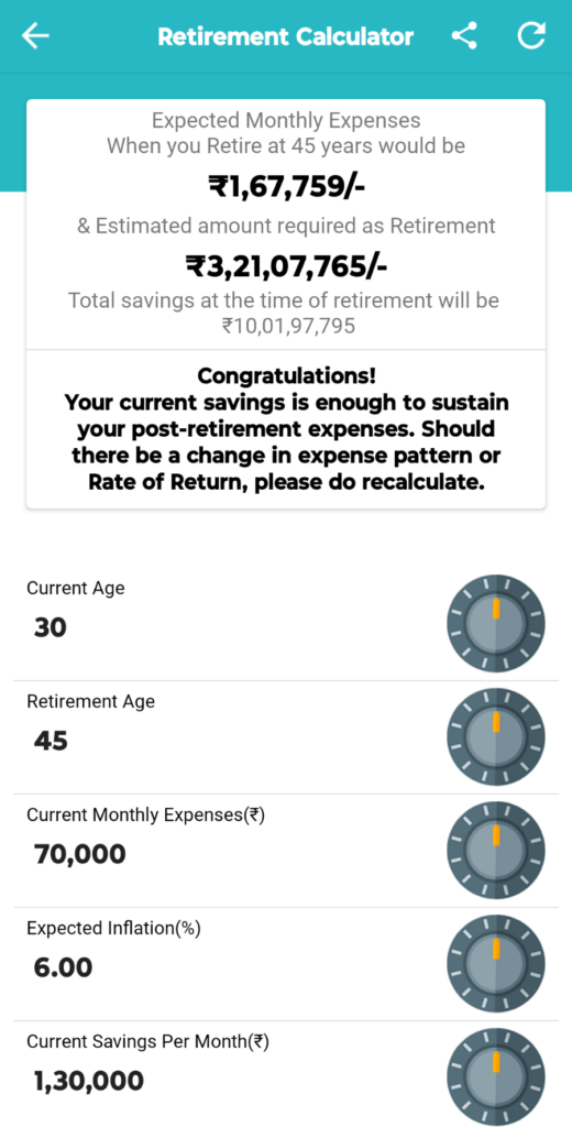 retirement planning calculator vnn wealth